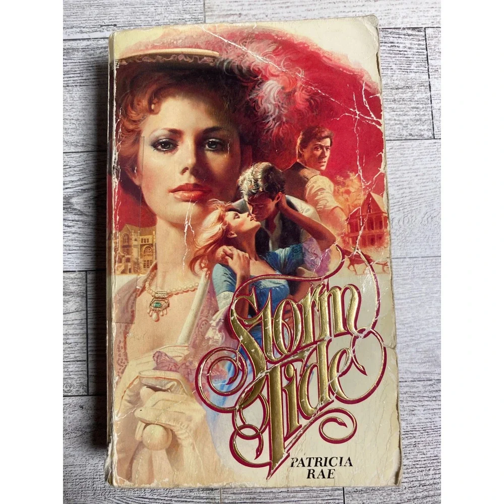 Storm Tide by Patricia Rae Zebra Books Historical Romance Paperback Novel‎ 1983